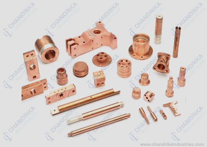 copper turned components